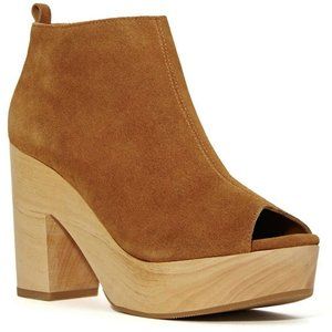 Shoe Cult x Nasty Gal 9 40 Corina Wood Platform Sa